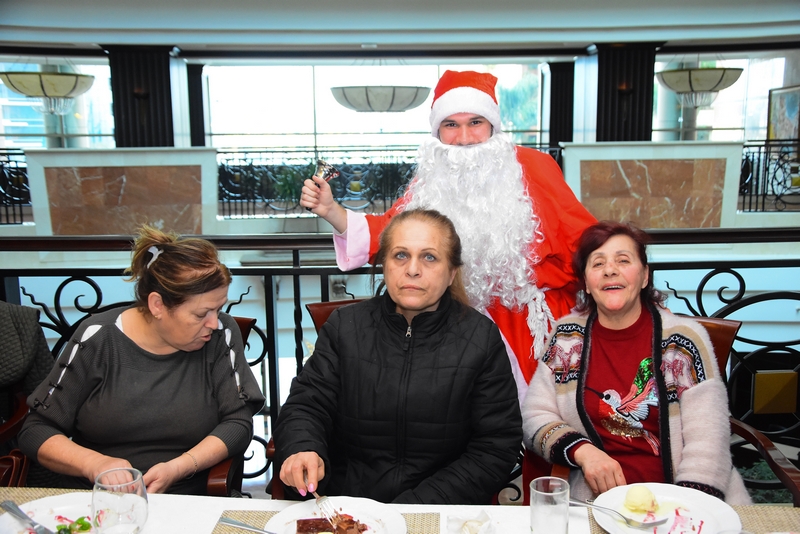 Hilton Beirut Metropolitan Palace's Christmas lunch for the elderly people